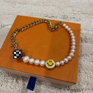 Joolz by Martha Calvo Necklace with Smiley Charm